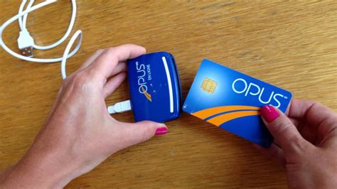 opus recharge card reader